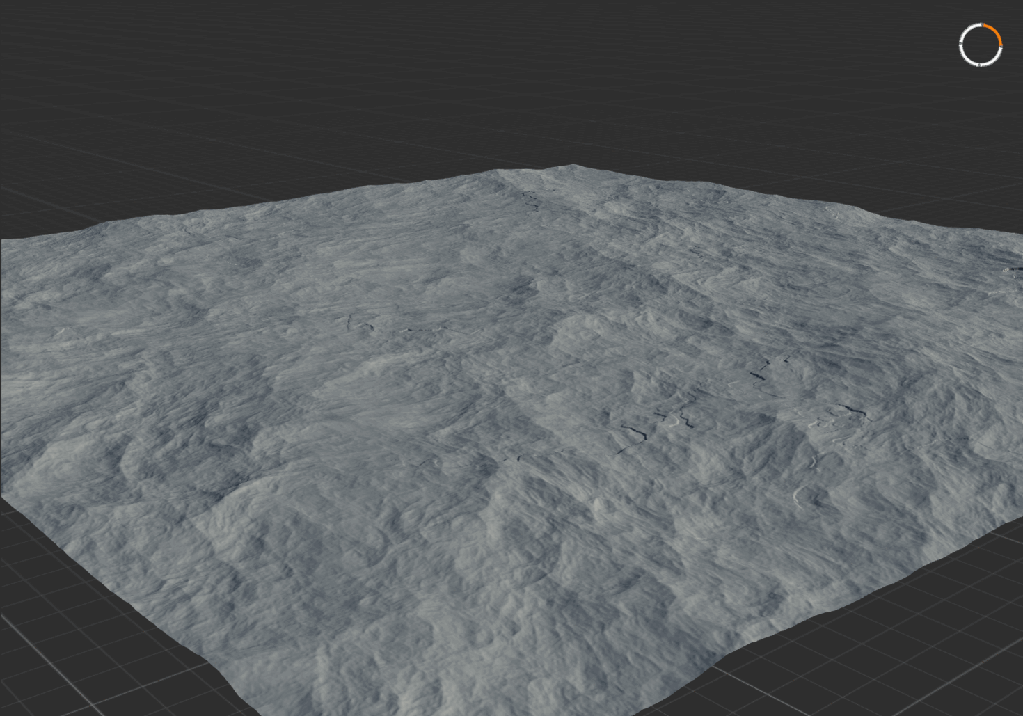 Gaea terrain generation process animation